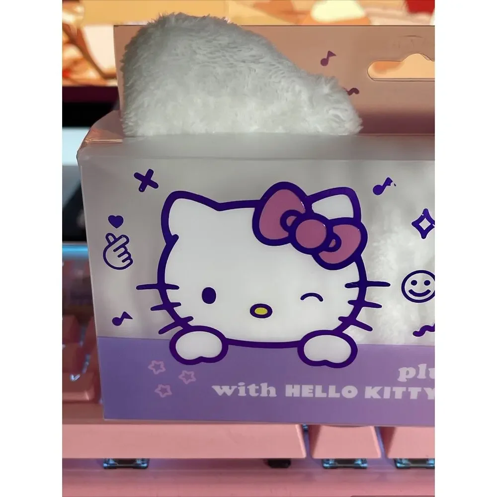 The Creme Shop x Hello Kitty Spa Headband Signature Perfect Pink Bow Plush